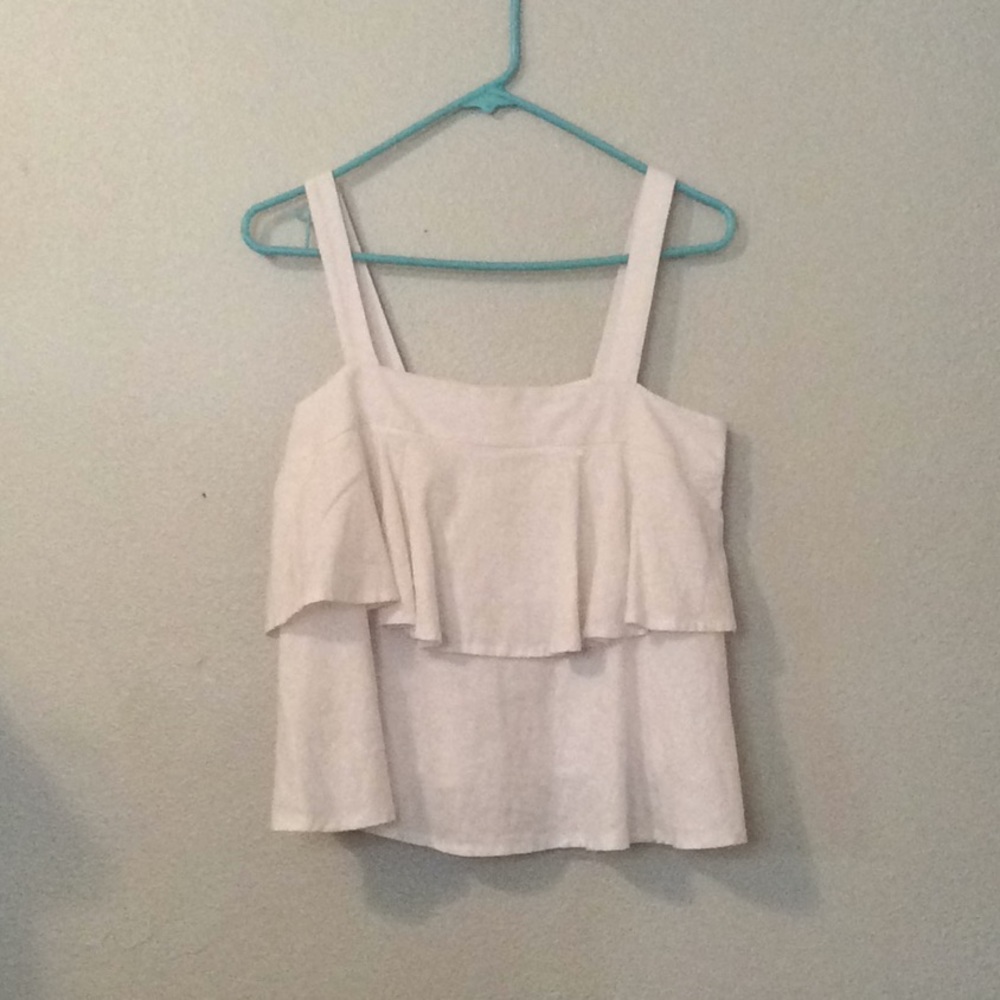 White tank top